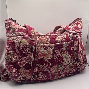 Vera Bradley Piccadilly Plum Duffel
Burgundy Medium Quilted Shoulder Retired
Bag
